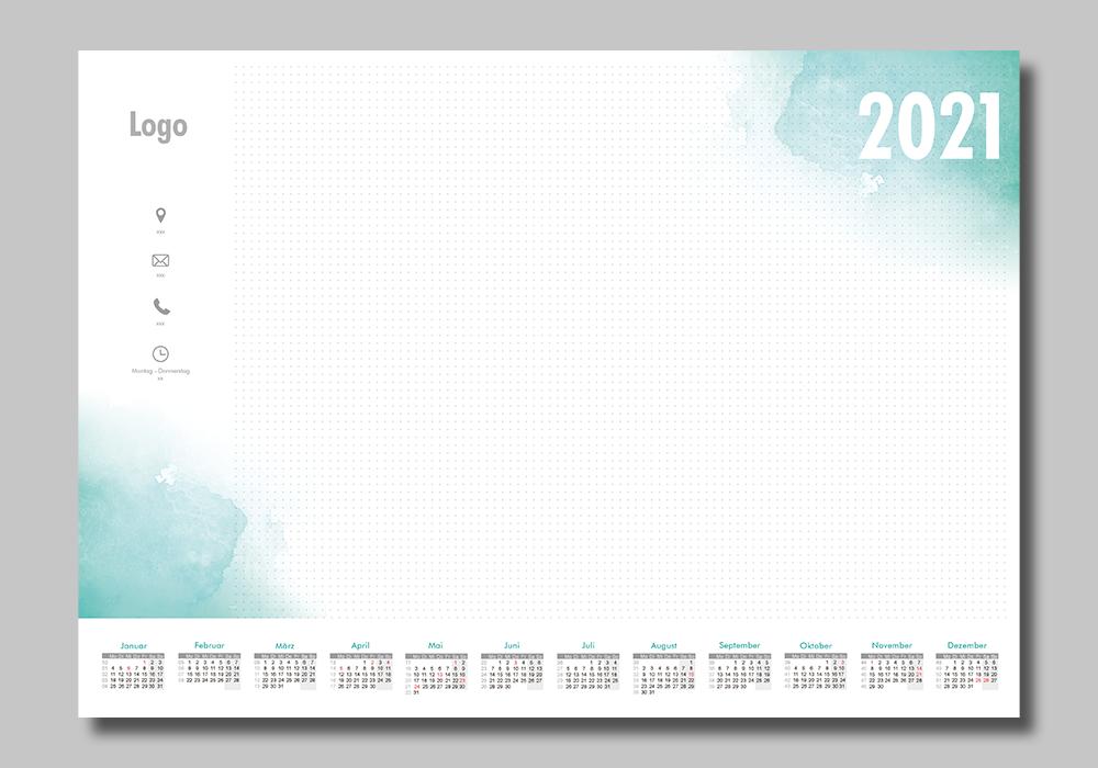 Gestaltungsvorlagen Fur Personliche 2021 Kalender Druckerei Verlag K Urlaub Gmbh